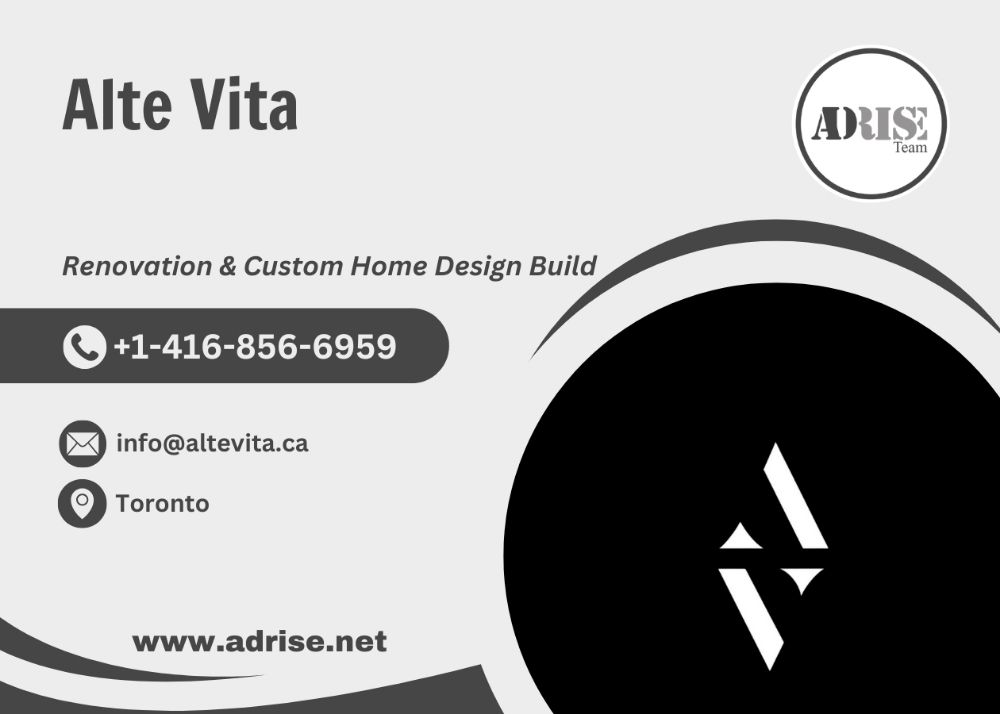 Alte Vita | Renovation & Custom Home Design Build-