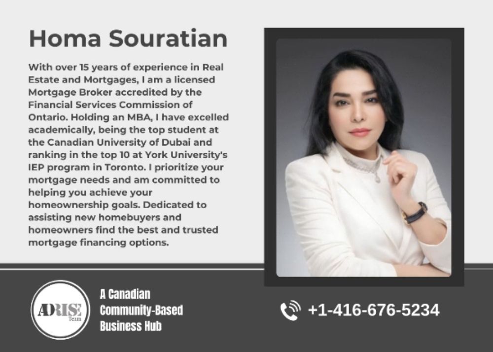 Homa Souratian - Mortgage Agent Level 2 -