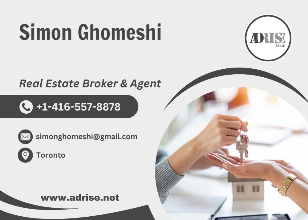    Simon Ghomeshi Toronto Realtor -