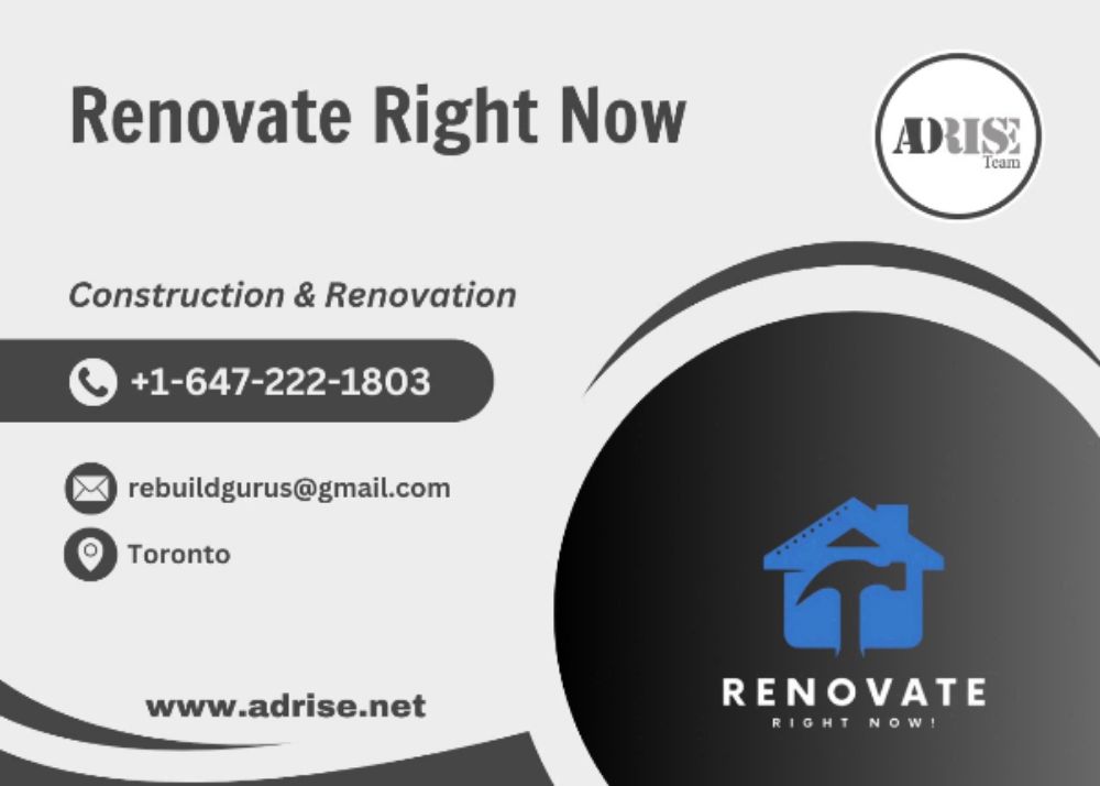 Renovate Right Now-