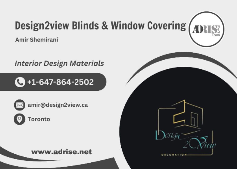 Design2view Blinds and Window covering-